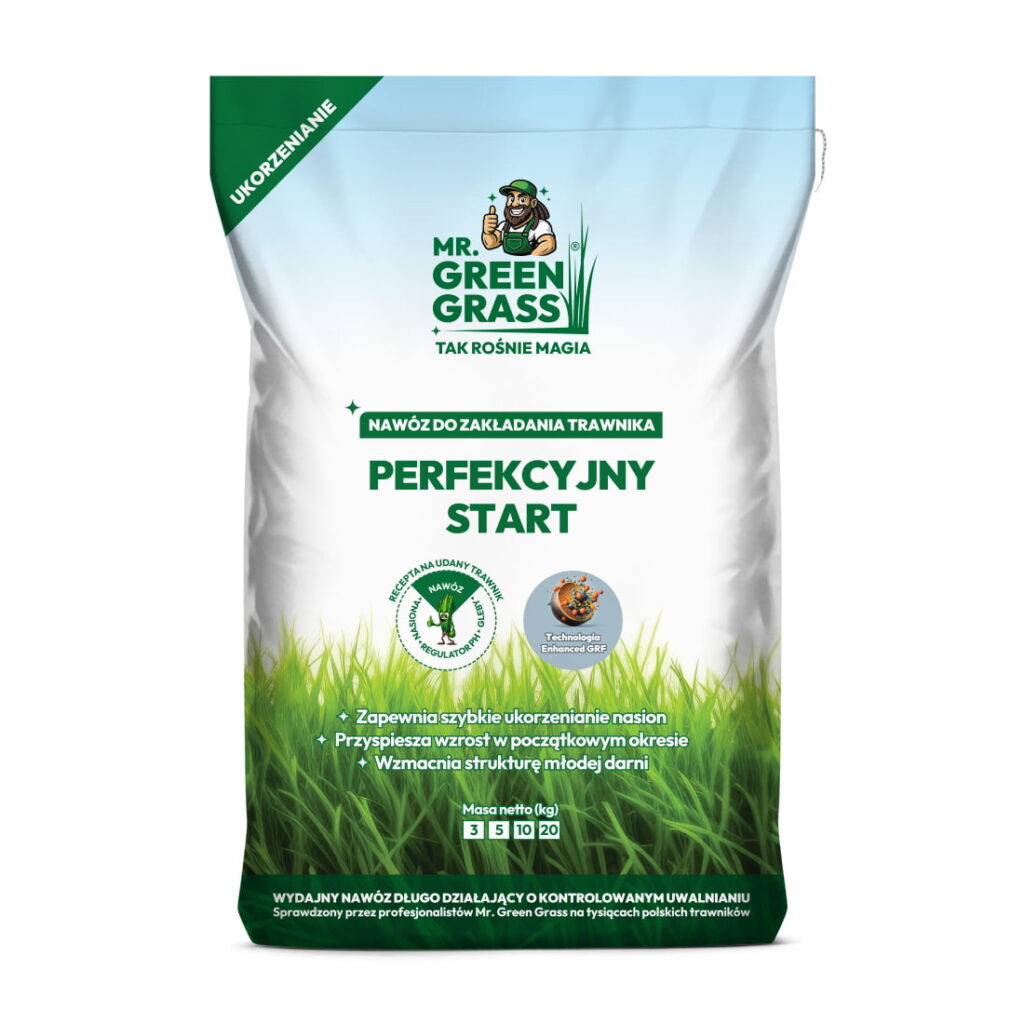 Îngrășământ pentru înființarea gazonului – Start perfect – Mr. Green Grass®