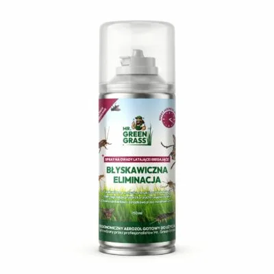 Spray na owady latające i biegające – Błyskawiczna Eliminacja – Mr. Green Grass®