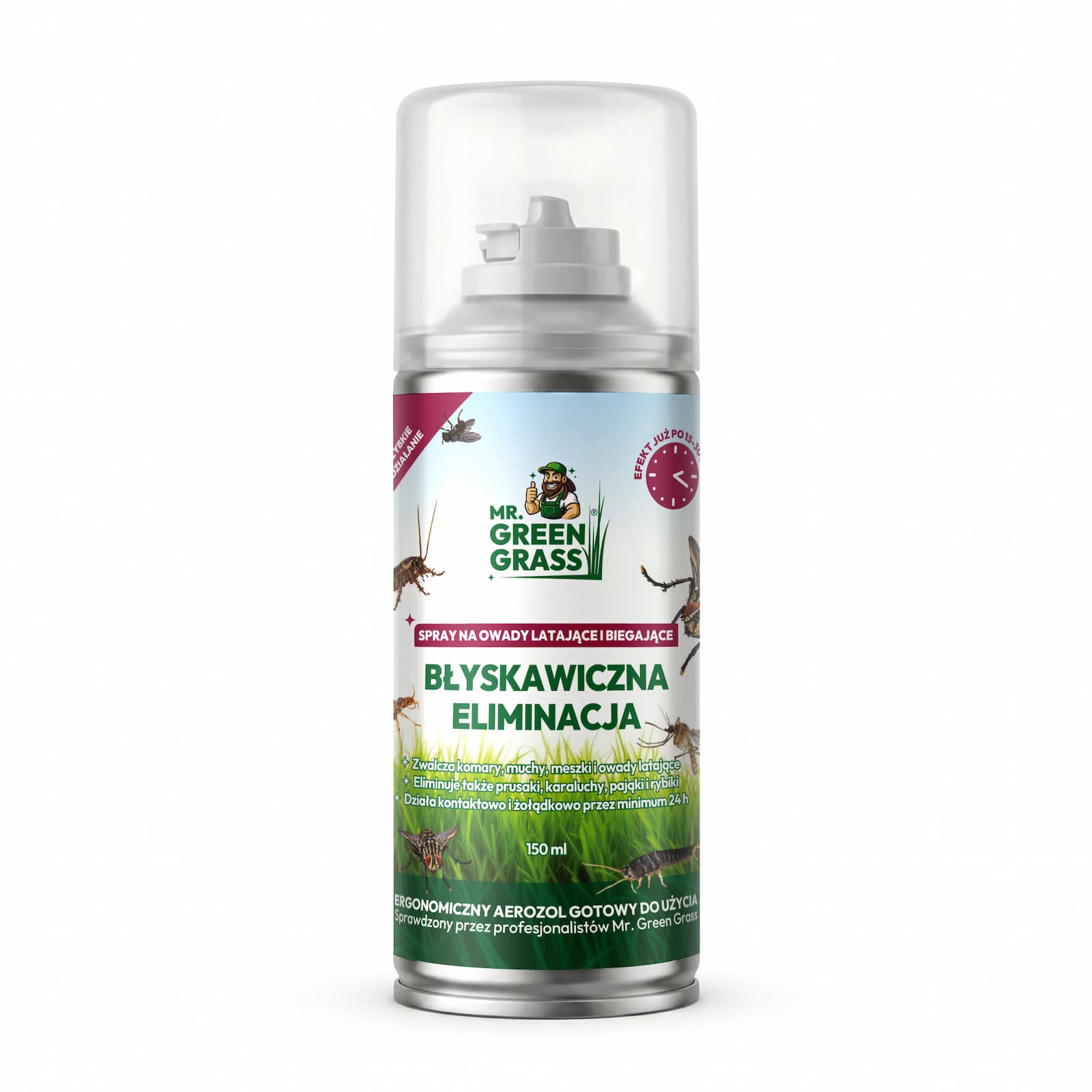 Spray na owady latające i biegające – Błyskawiczna Eliminacja – Mr. Green Grass® Spray na owady latające i biegające – Błyskawiczna Eliminacja – Mr. Green Grass®