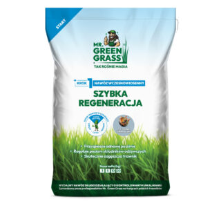 Nawóz wczesnowiosenny do trawy – Szybka regeneracja – Mr. Green Grass®