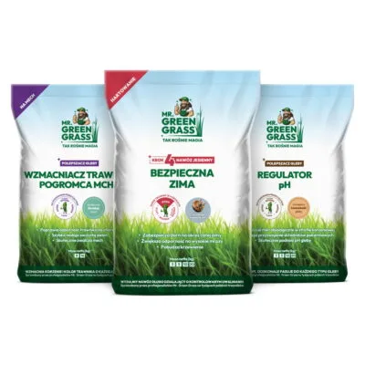 Zestaw do pielęgnacji trawnika z mchem - Mr. Green Grass®